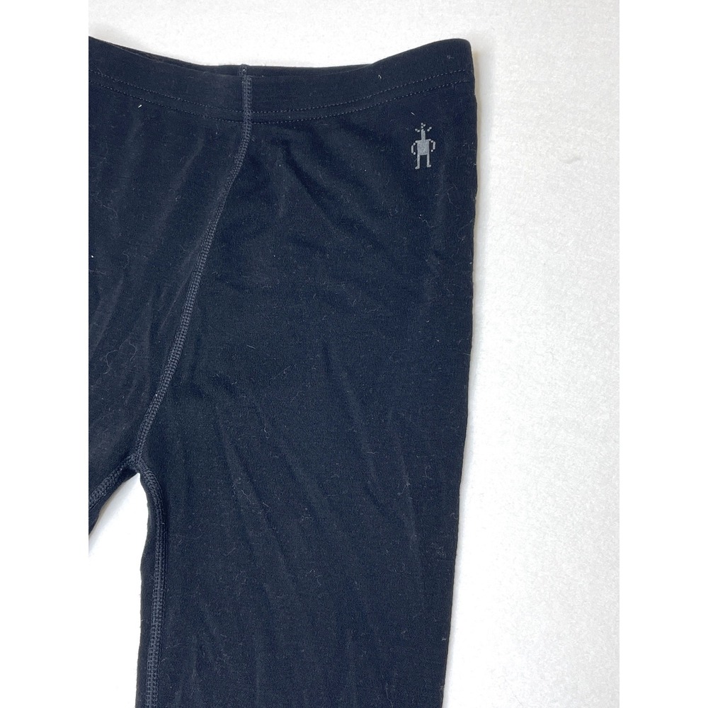 Smartwool Kids Pants Merino 250 Baselayer Bottoms Small Black - Picture 2 of 8